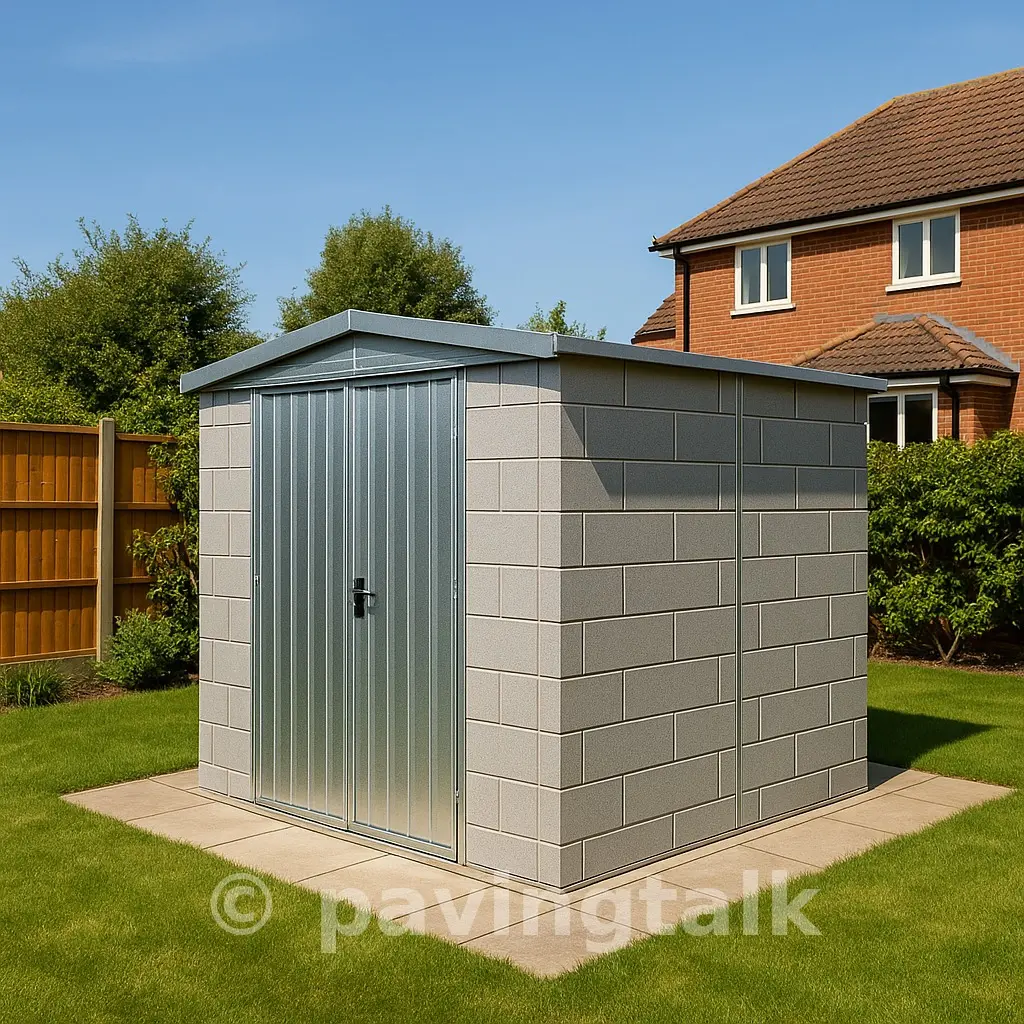 Galvanized Steel Garden Sheds
