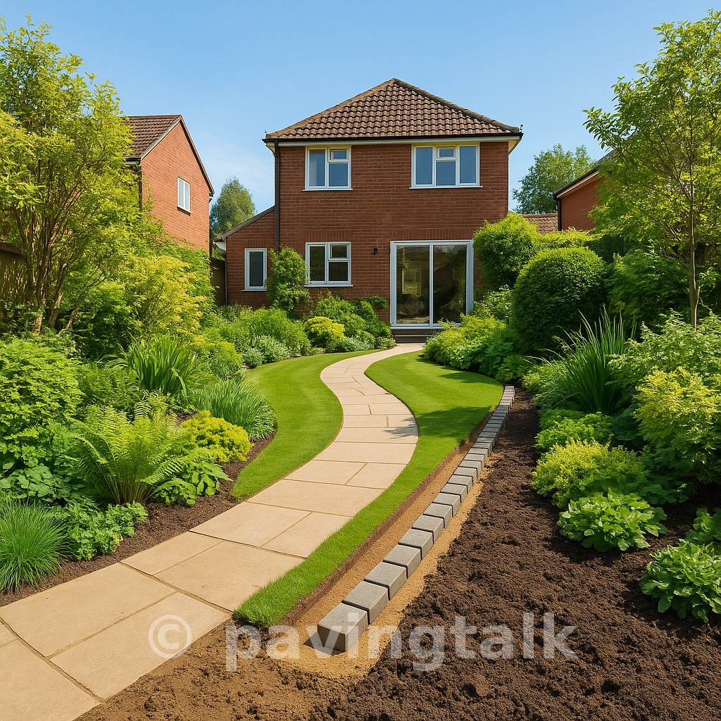 Installing Paver Edging Stones